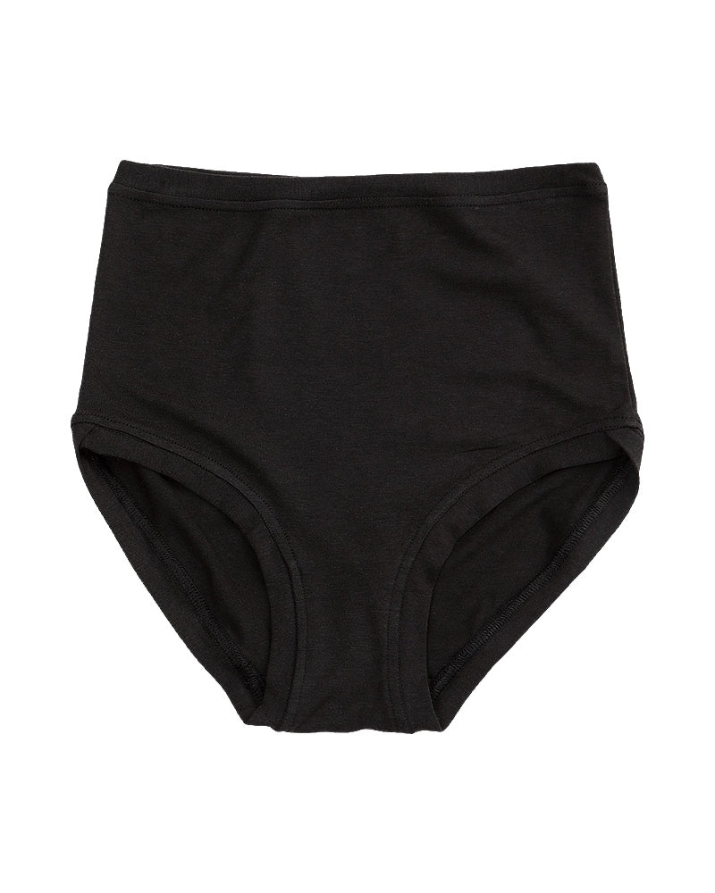 High Rise Pants Black