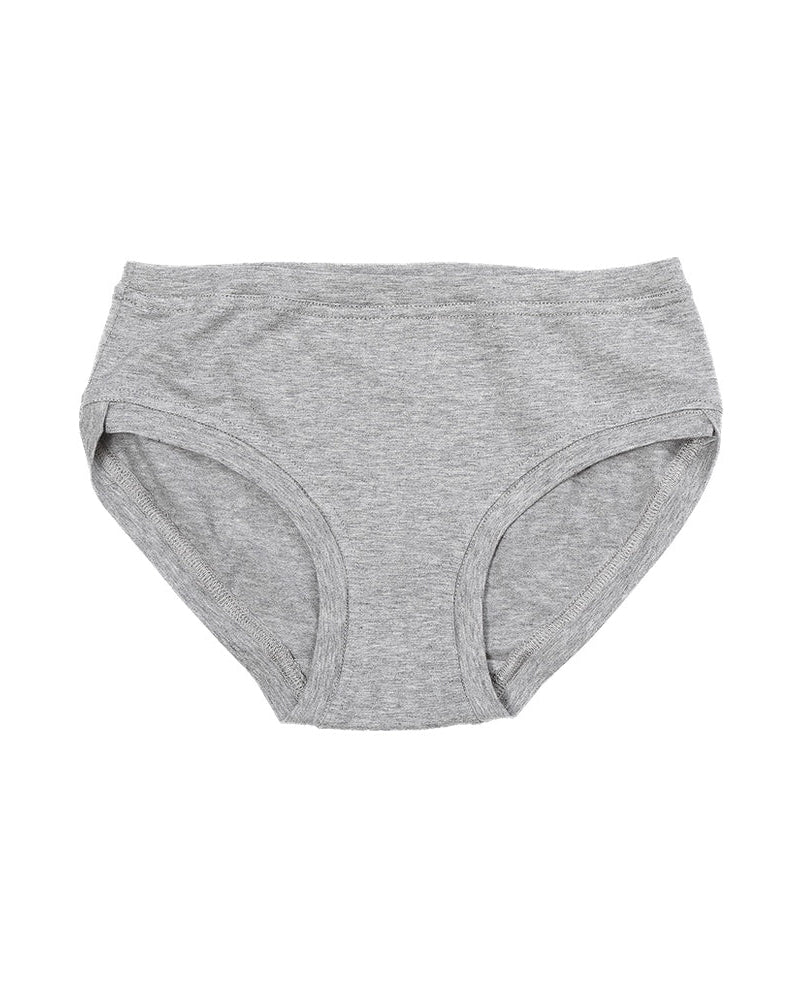 Low Rise Pants Marl Grey