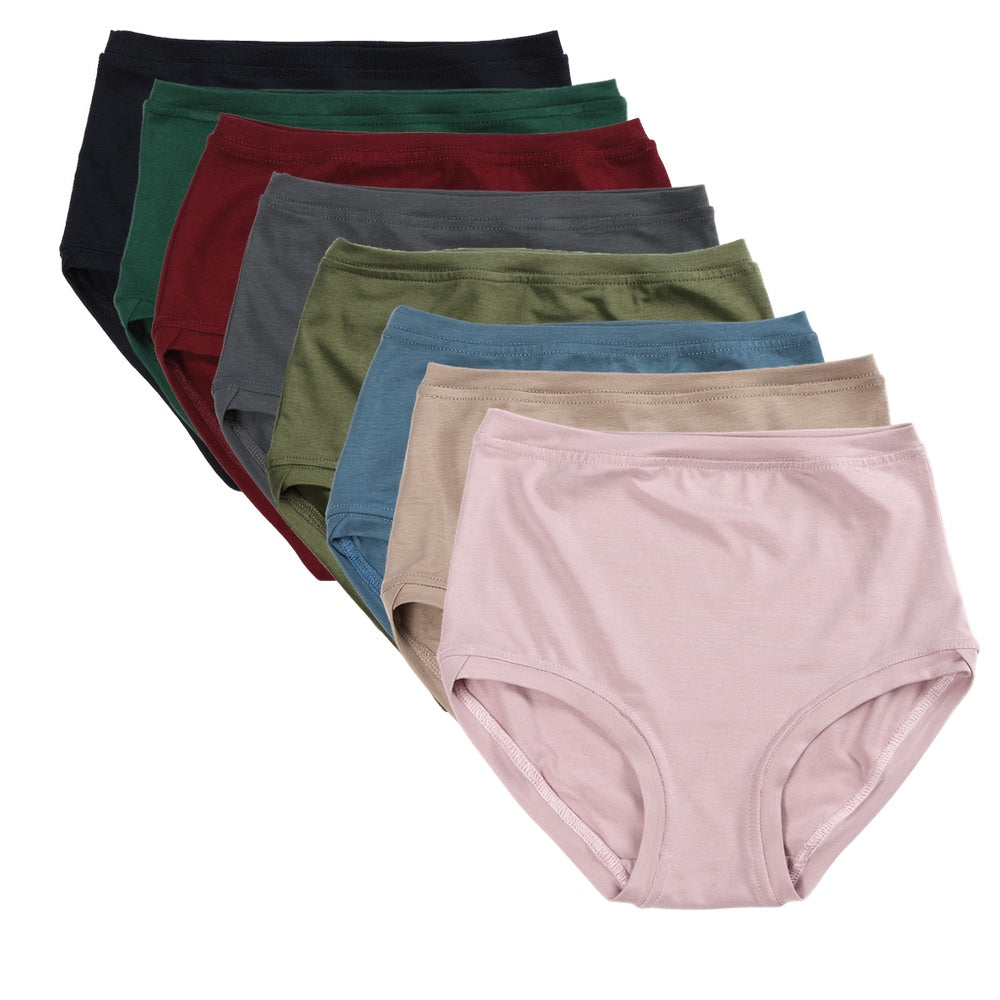 Lot de 7 pantalons taille mi-haute ~ Couleur