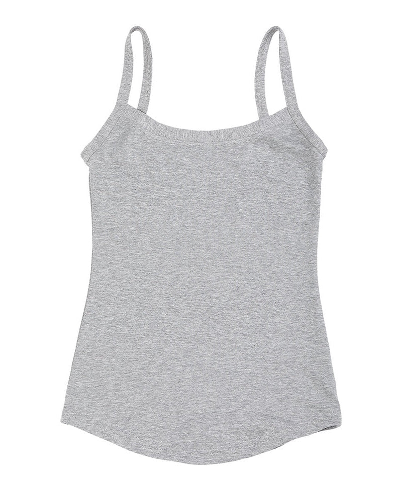 Gray tank top on a white background
