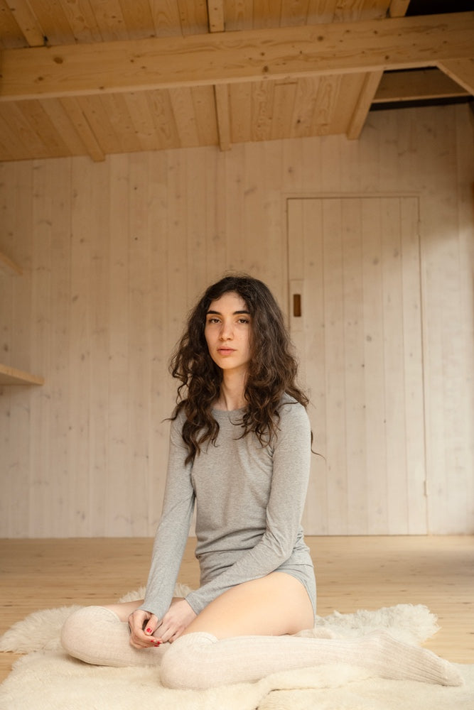 Organic Cotton ~ Long Sleeve Layering Tee