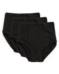 Pack of 3 High Rise Pants in a Bag ~ Black Bamboo
