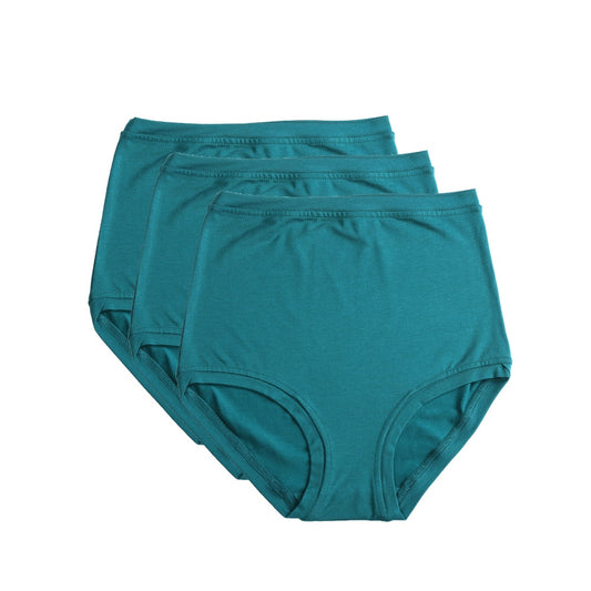 Pack of 3 High Rise Pants ~ Teal