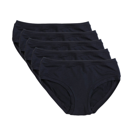 Box of 5 Low Rise Pants ~ Midnight