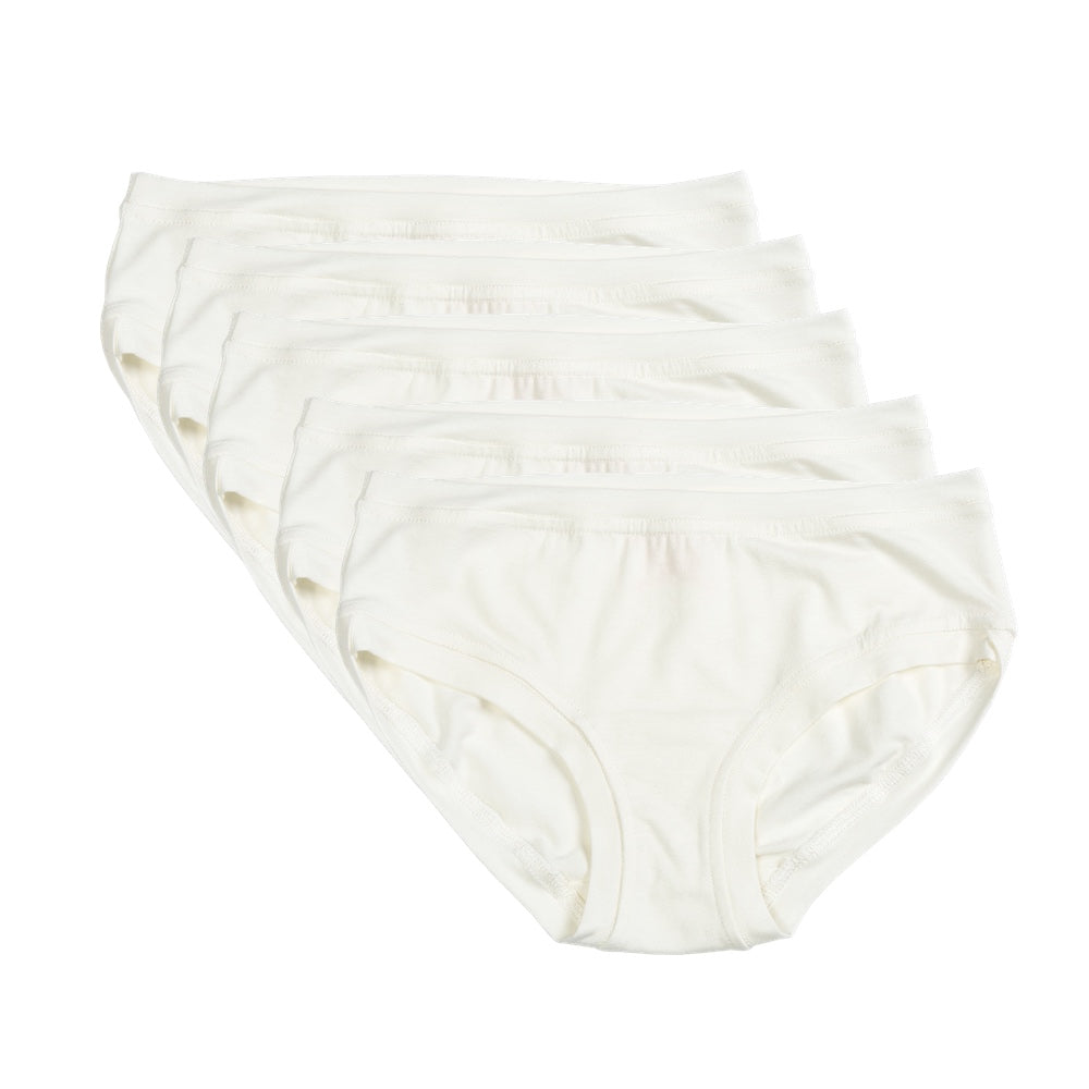 Lot de 5 pantalons taille basse ~ Naturel