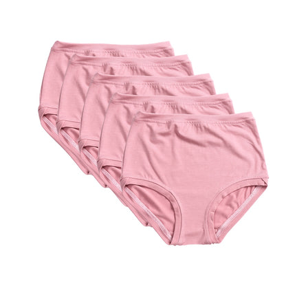 Box of 5 Mid Rise Pants ~ Antique Pink