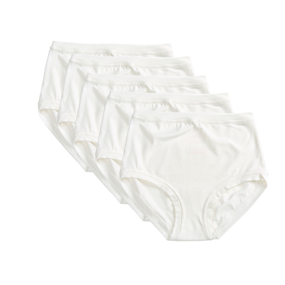 Lot de 5 pantalons taille mi-haute ~ Naturel 