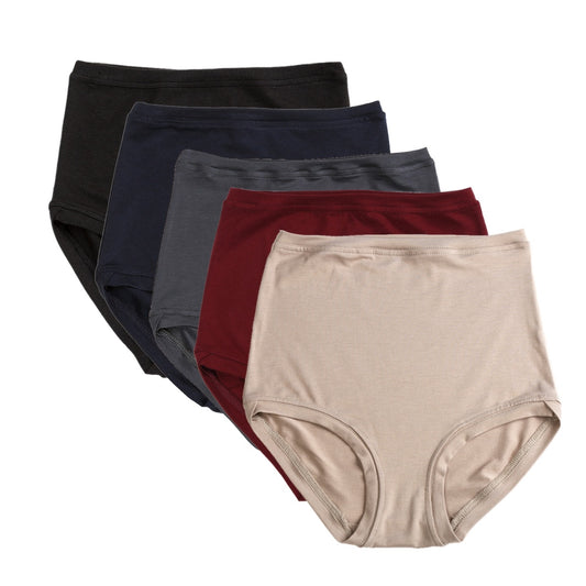 Lot de 5 pantalons taille haute ~ Dark &amp; ​​Stone 