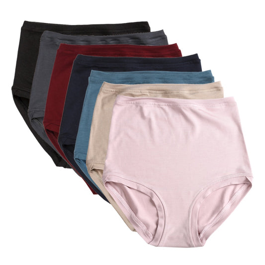 Lot de 7 pantalons taille haute ~ Foncé