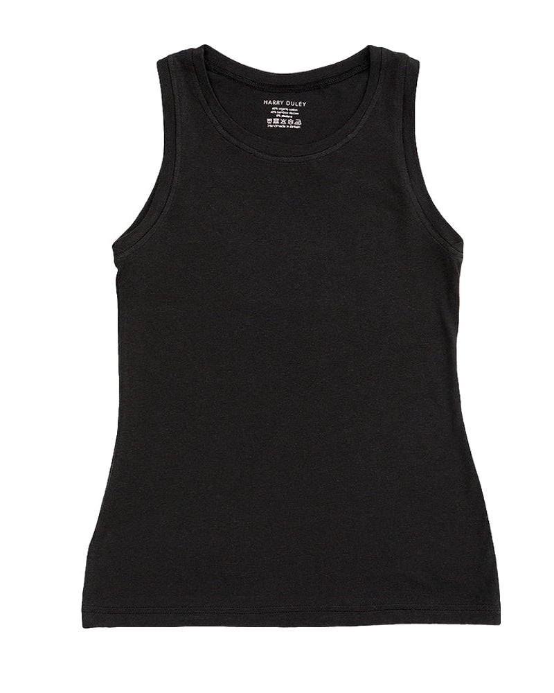 Boyish Vest ~ Black Bamboo