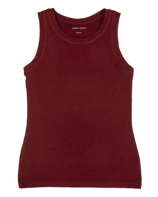 Gilet à bretelles ~ Bordeaux