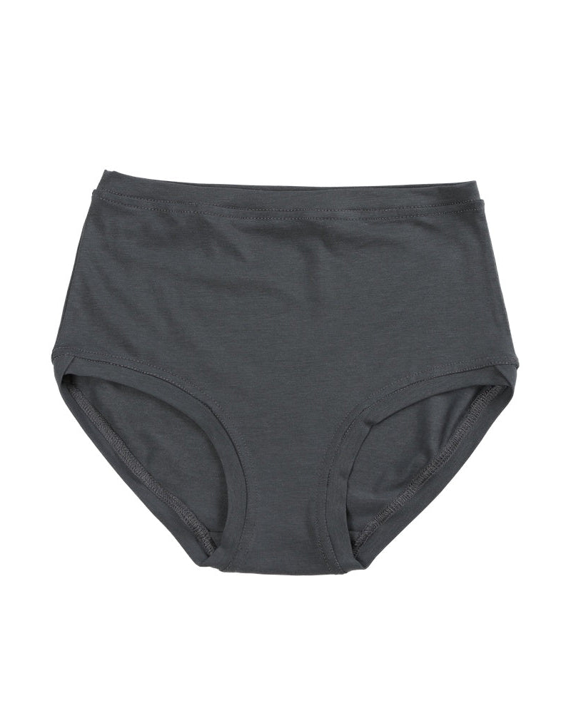 Mid Rise Pants Charcoal