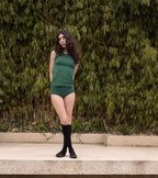 Boyish Vest ~ Emerald
