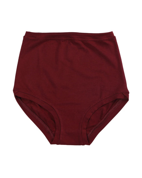 High Rise Pants Bordeaux