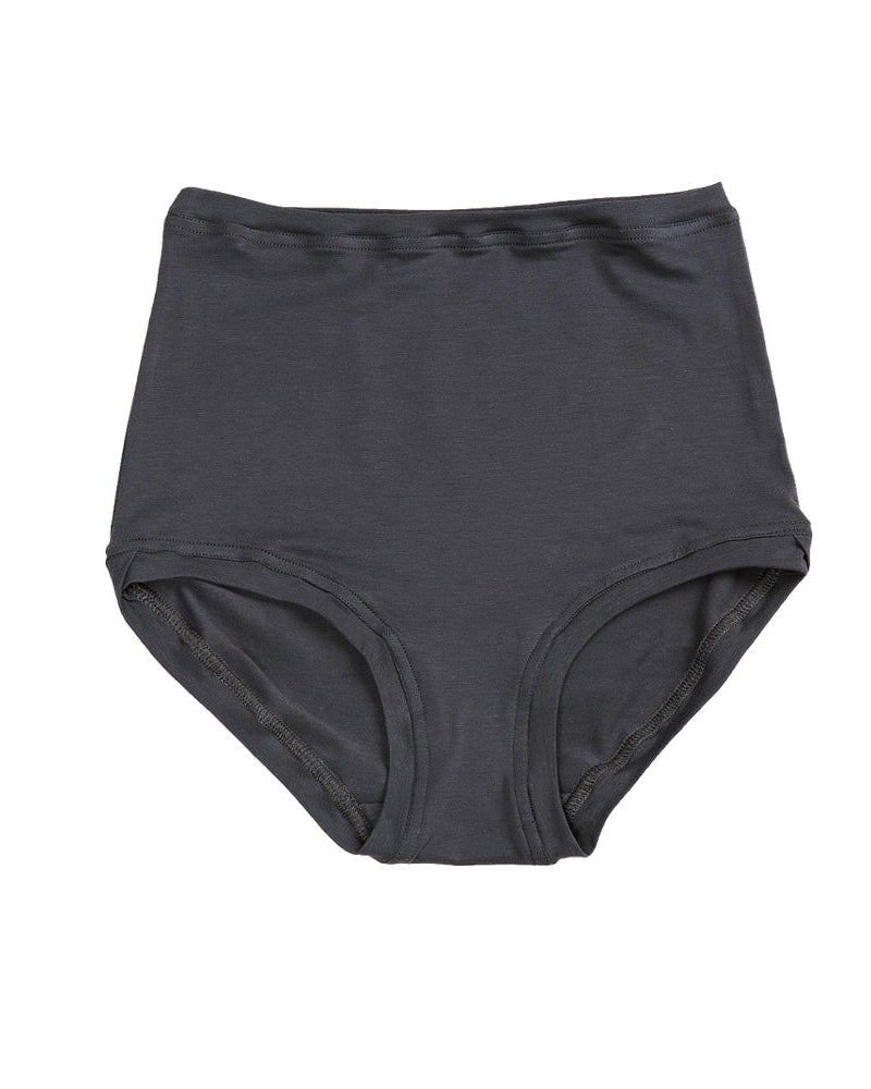 High Rise Pants Charcoal