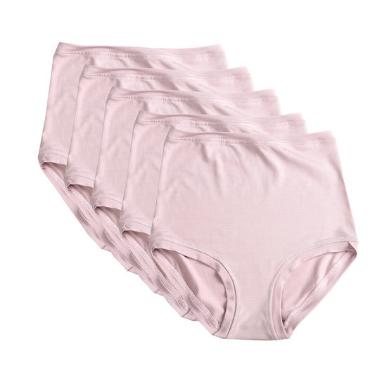 Box of 5 High Rise Pants ~ Dusty Pink