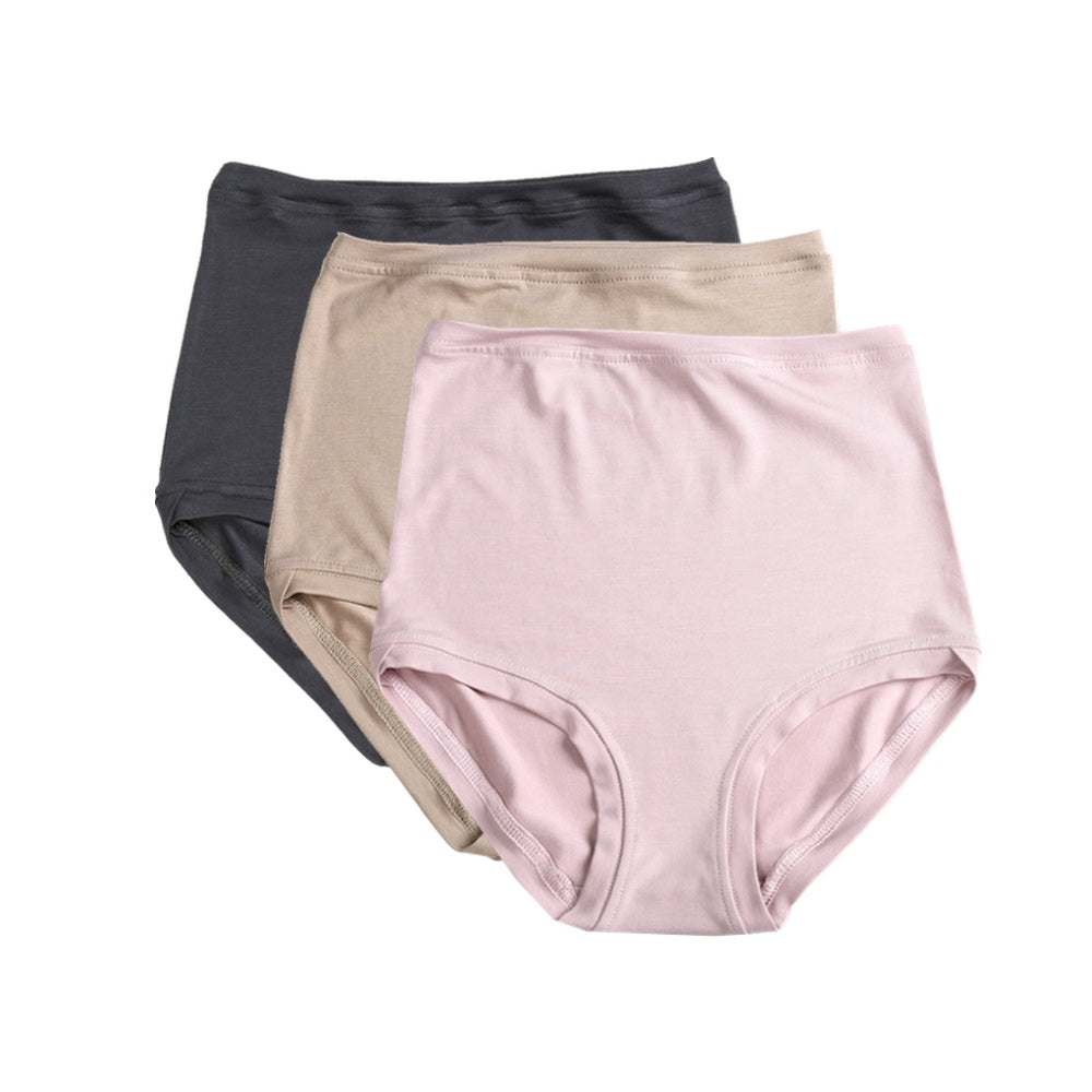 Pack of 3 High Rise Pants ~ Charcoal, Stone, Dusty Pink