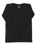 Long Sleeve Layering Tee ~ Black