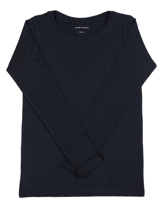 Long Sleeve Layering Tee ~ Midnight
