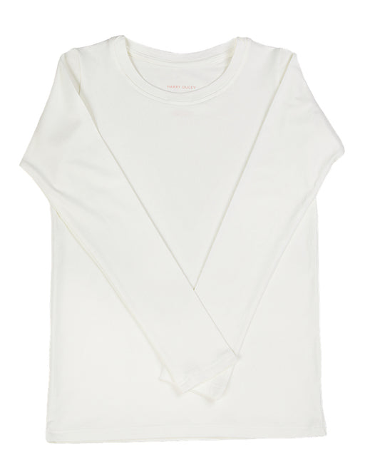 T-shirt à manches longues superposé ~ Naturel