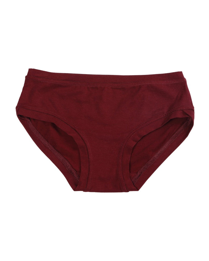 Low Rise Pants Bordeaux