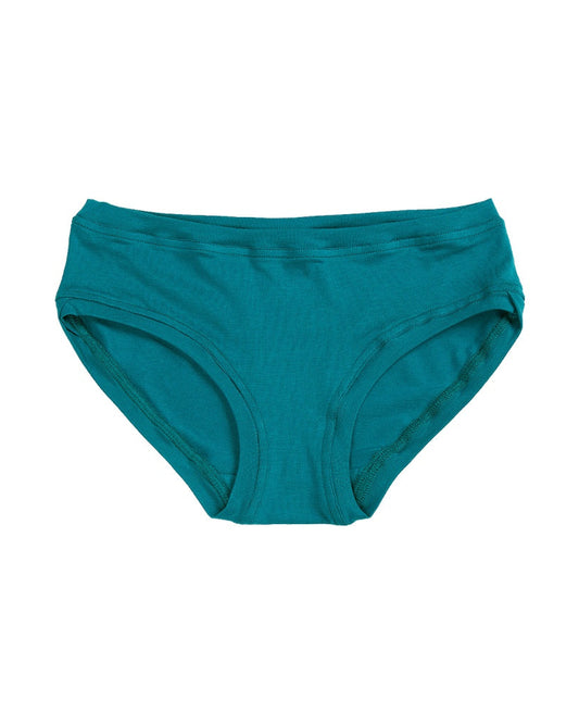 Pantalon taille basse ~ Bleu sarcelle