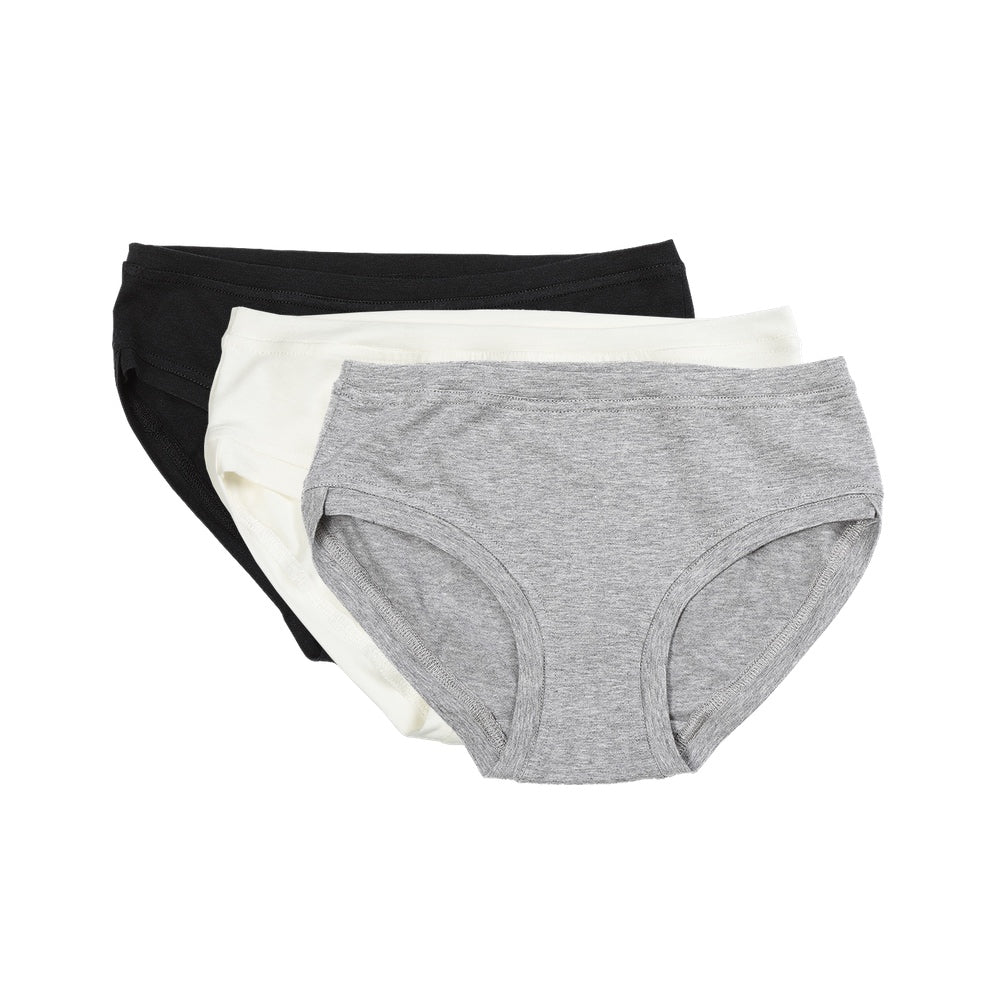 Lot de 3 pantalons taille basse ~ Noir 