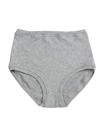 Pantalon taille mi-haute ~ Gris chiné