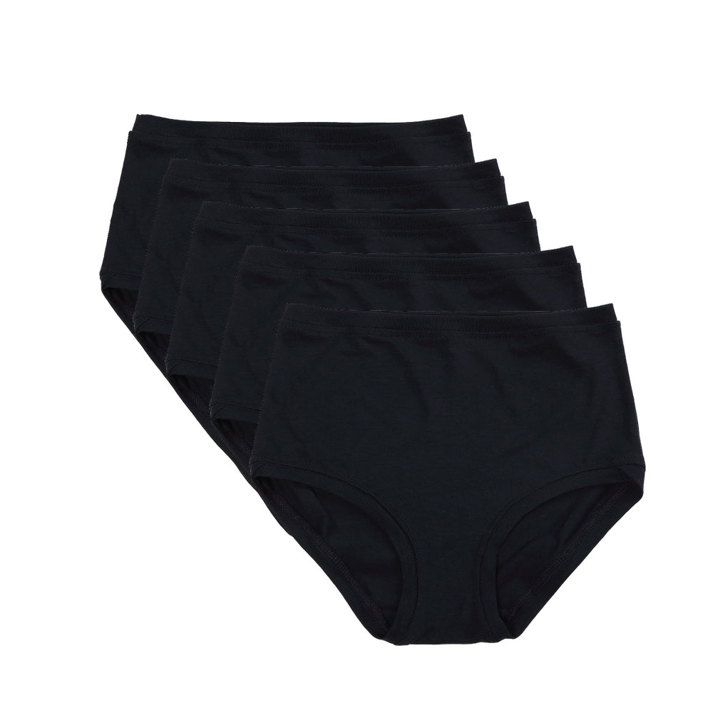 Pack of 5 Mid Rise Pants ~ Midnight
