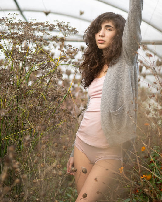 Strappy Vest & Pants Dusty Pink 