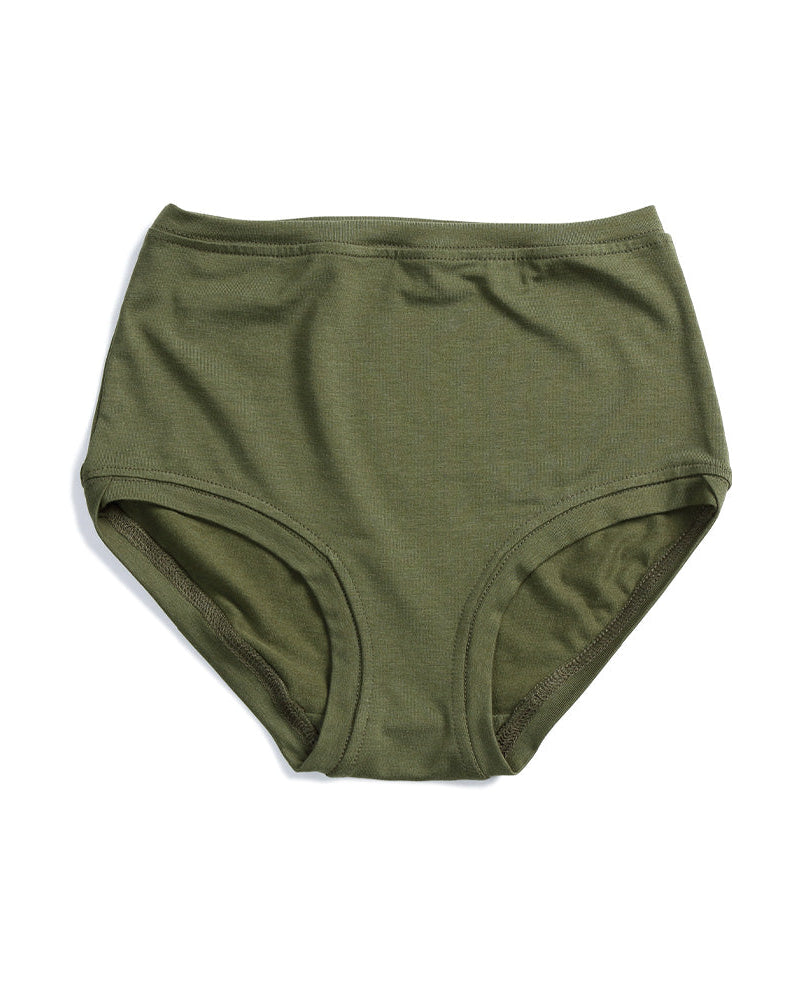Mid Rise Pants Khaki