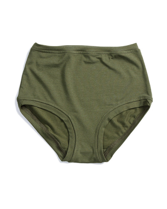 Mid Rise Pants Khaki
