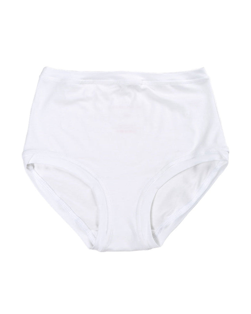 Mid Rise Pants ~ White ~ RTS