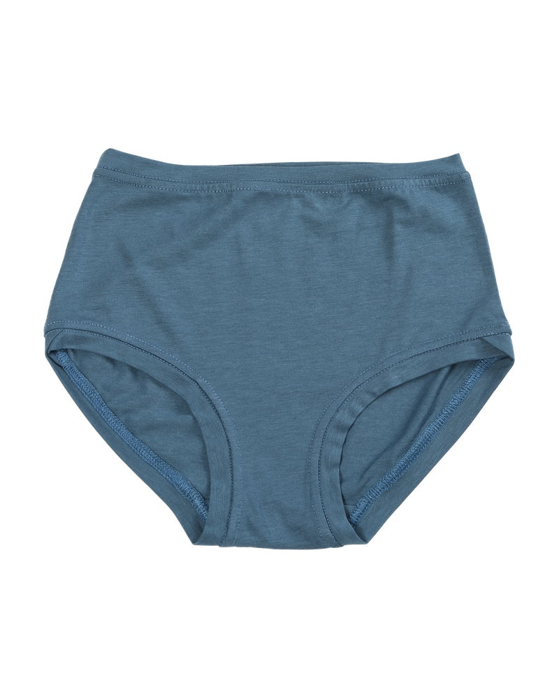 Mid Rise Pants ~ Steel Blue