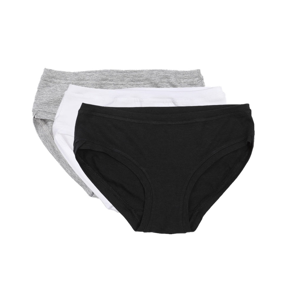 Lot de 3 pantalons taille basse ~ Noir 