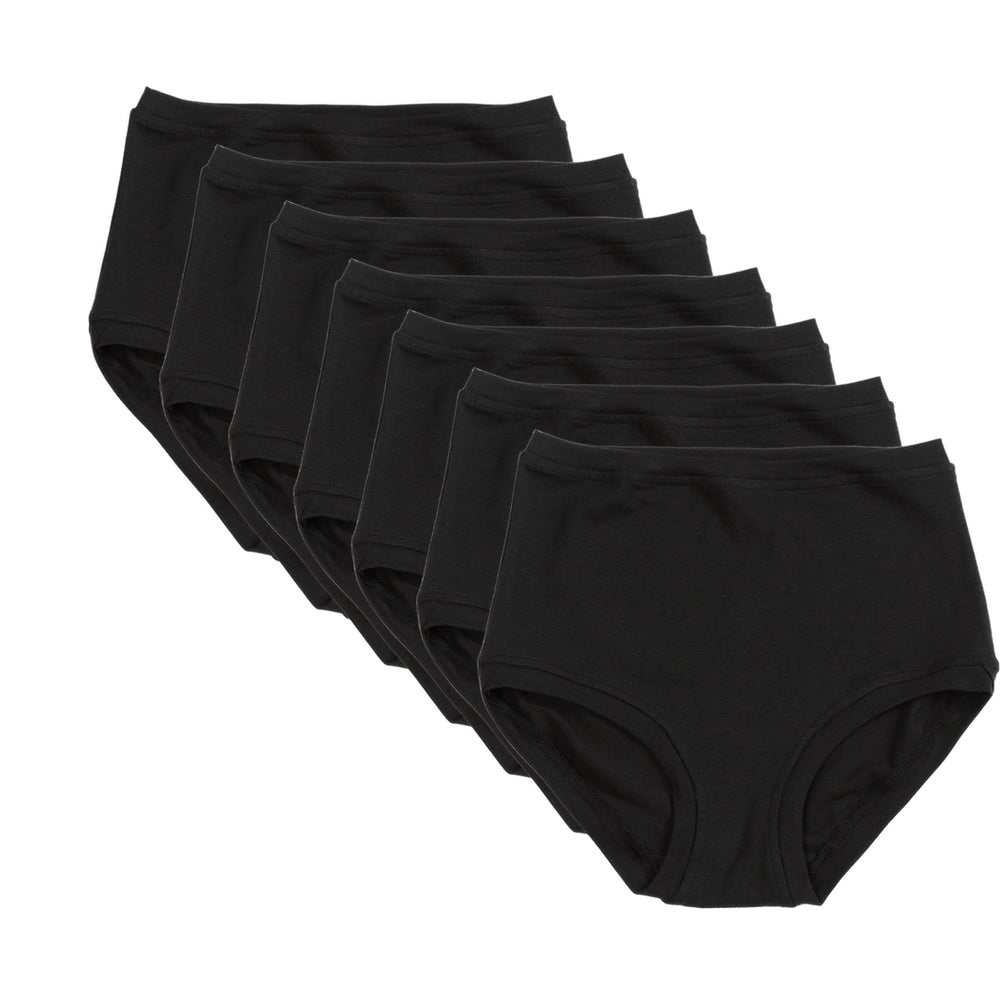Lot de 5 pantalons taille mi-haute ~ Blanc 