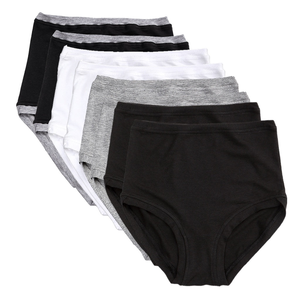 Lot de 5 pantalons taille haute ~ Noir 