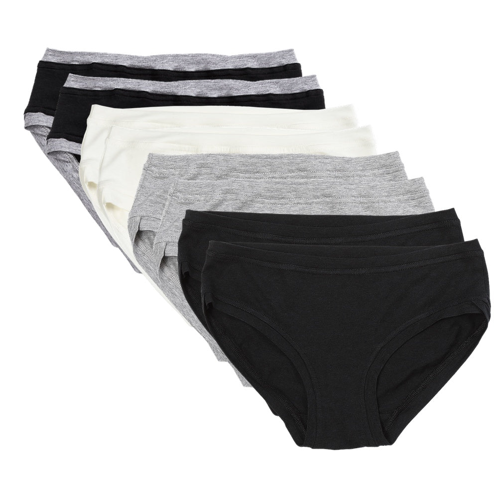 Lot de 3 pantalons taille basse ~ Noir 