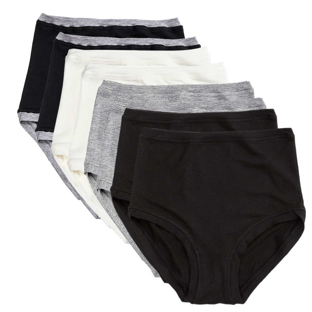 Lot de 5 pantalons taille haute ~ Noir 