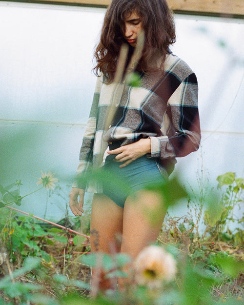 High Rise in Steel Blue