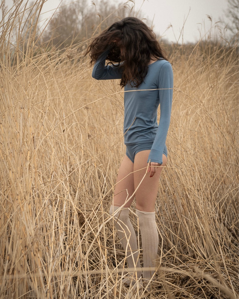 Twin Set ~ Steel Blue