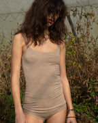 Strappy Vest & Pants in Stone