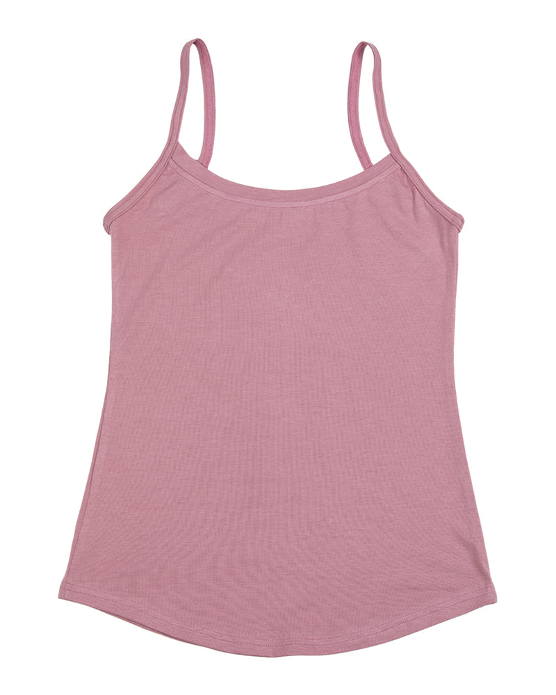 T-shirt à manches longues superposé – Rose poudré