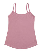 T-shirt à manches longues superposé – Rose poudré