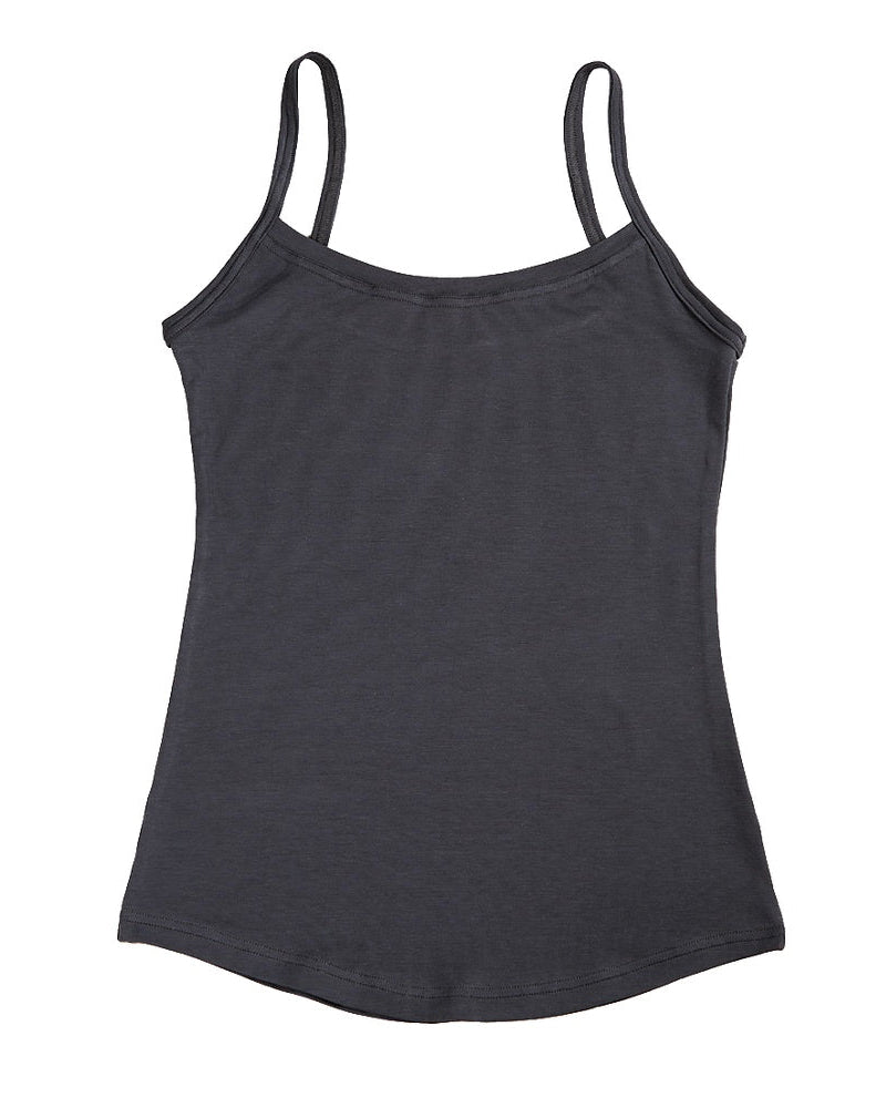 Strappy Vest Charcoal