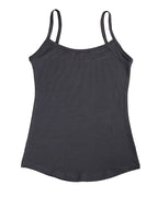 Strappy Vest Charcoal