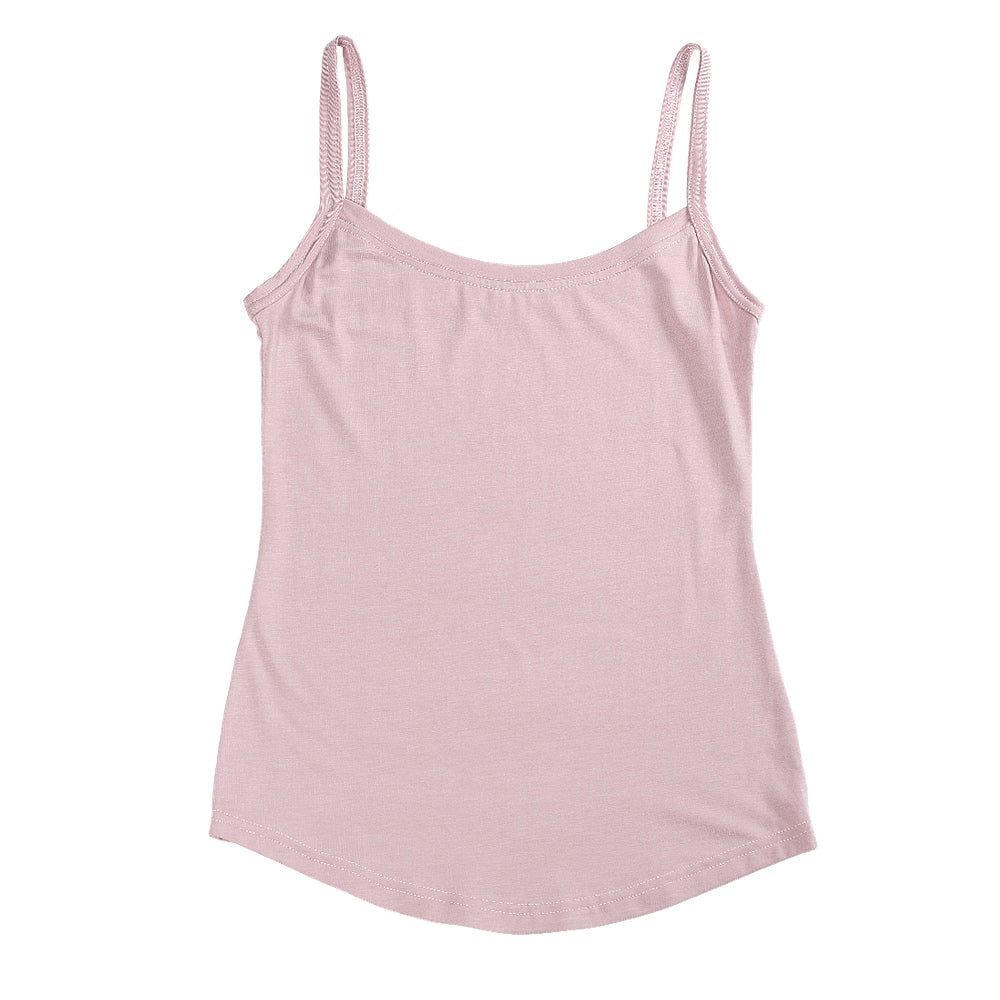 Strappy Vest ~ Dusty Pink