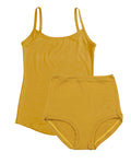 Strappy Vest Twin Set ~ Ochre