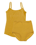 Strappy Vest Twin Set ~ Ochre