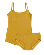 Strappy Vest Twin Set ~ Ochre
